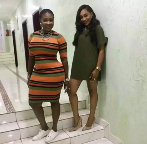 Actress Mercy Johnson And Colleague, Ebube Nwagbo Put Their Figures On Display In New Photos